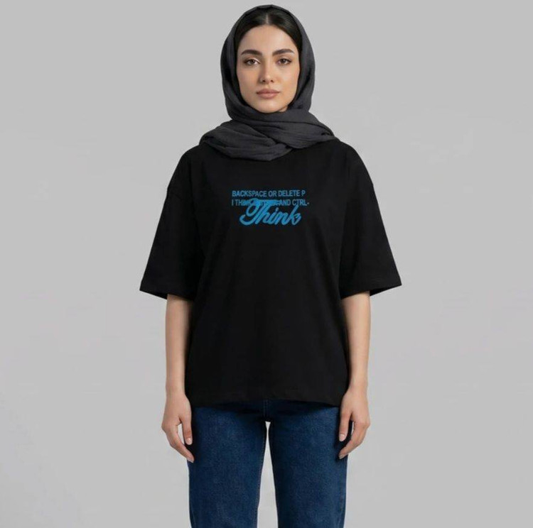 تیشرت پشت چاپدار